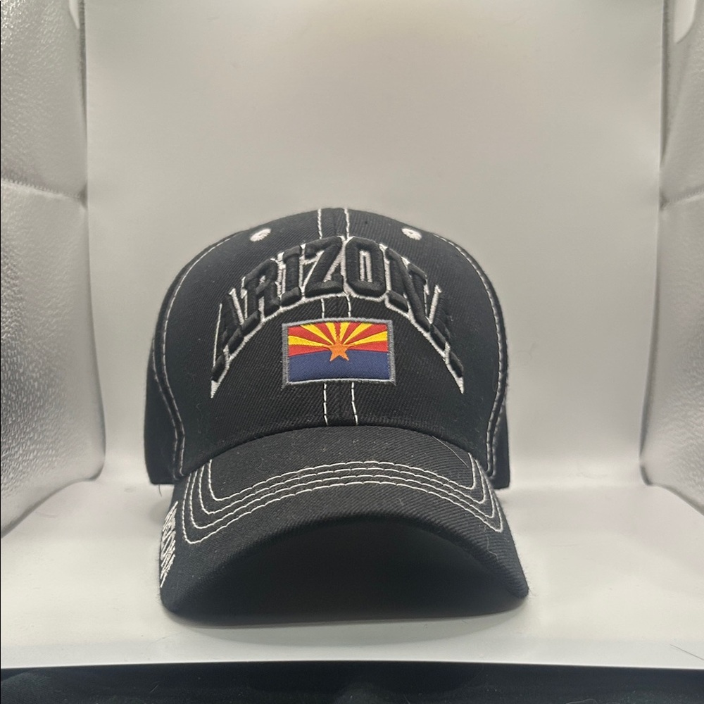 Arizona Jean Company Black Hat with Embroidered Logo